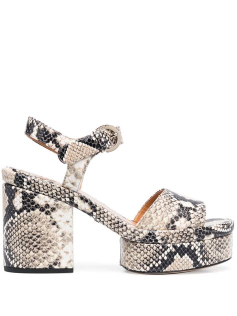 chloe sandalen sale|chloe sandals snakeskin heel.